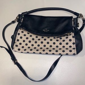 Kate Spade Black and Polka dot bag